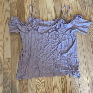 American Eagle Cold Shoulder Shirt